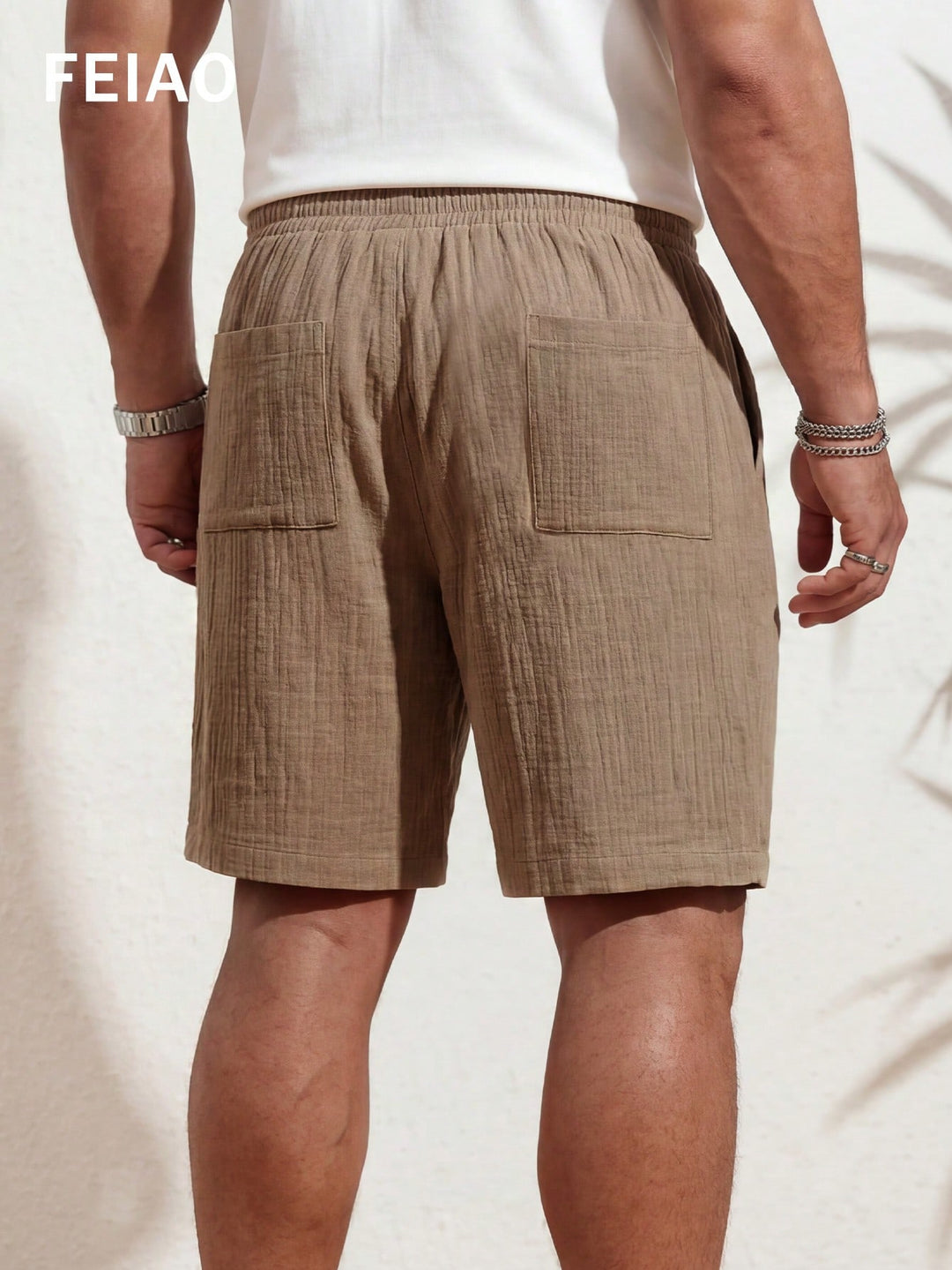 Pantaloni scurți SHEIN, kaki