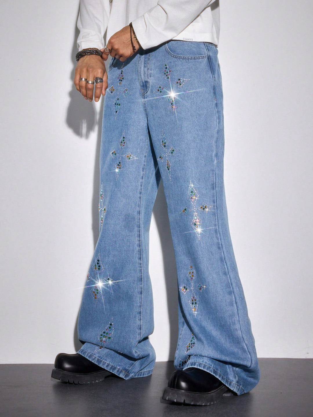 Jeans SHEIN, albastru