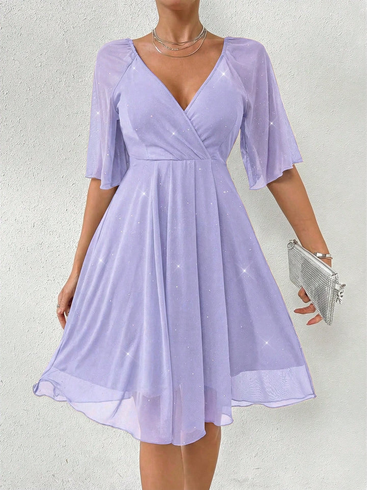 Rochie midi SHEIN, mov