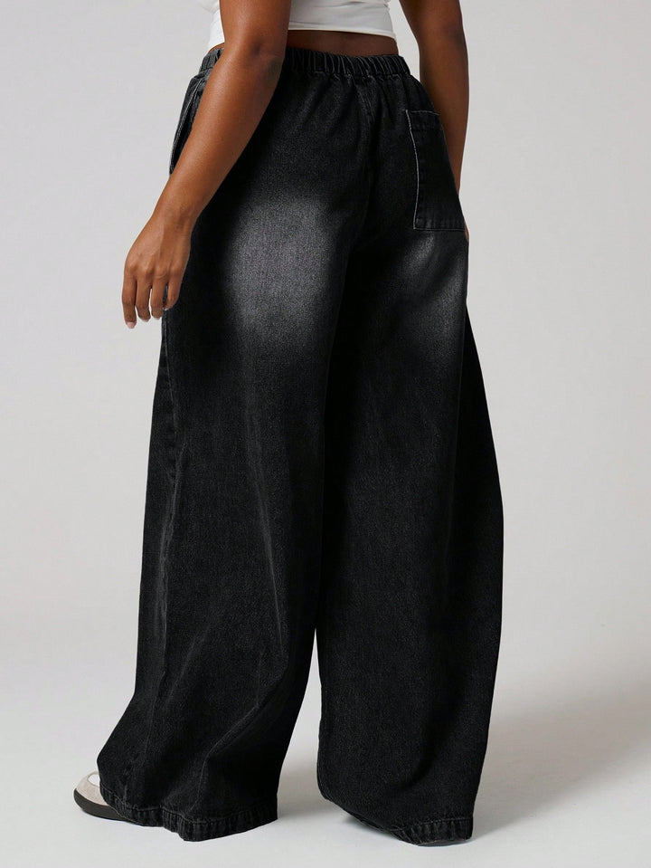 Jeans SHEIN, negru