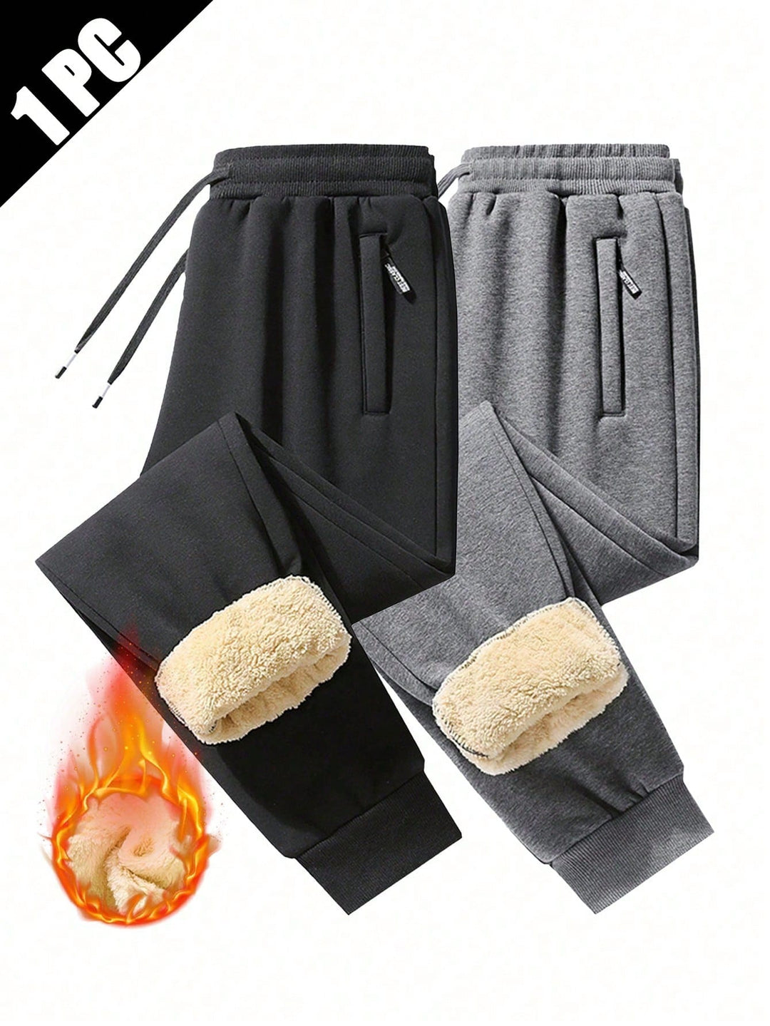 Pantalon SHEIN, negru