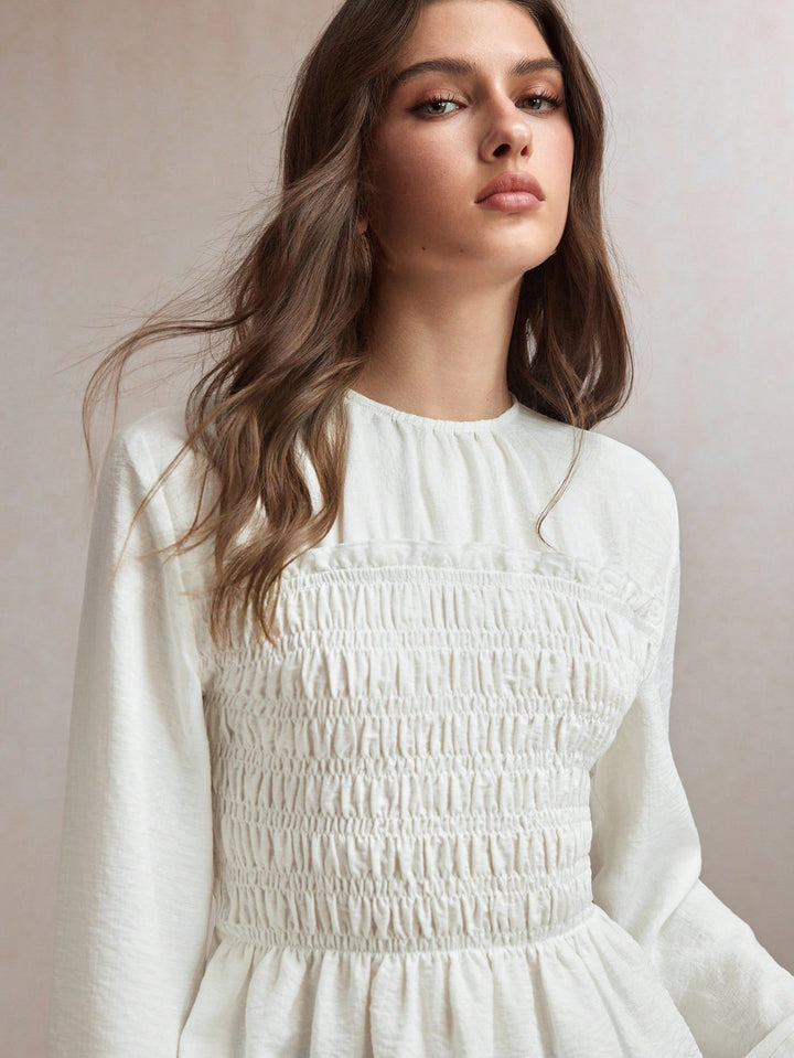 Top SHEIN, bej