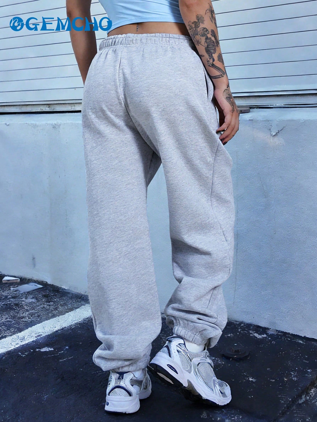 Pantaloni SHEIN, gri