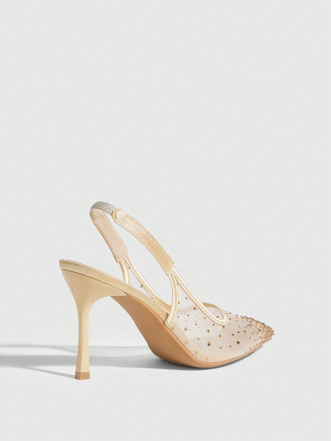 Pantofi cu toc SHEIN, auriu