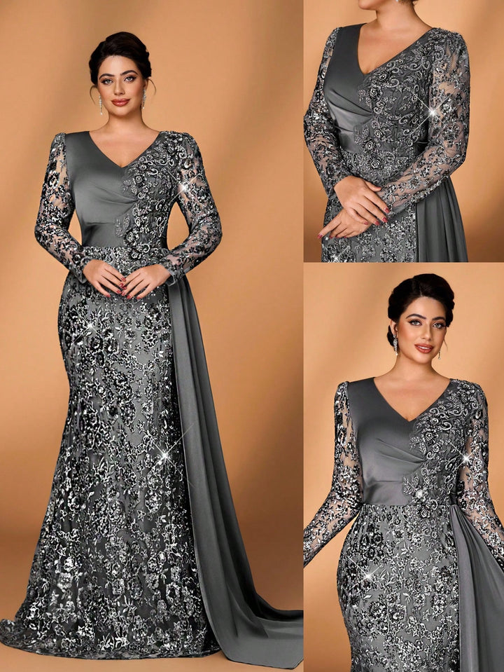 Rochie SHEIN, gri