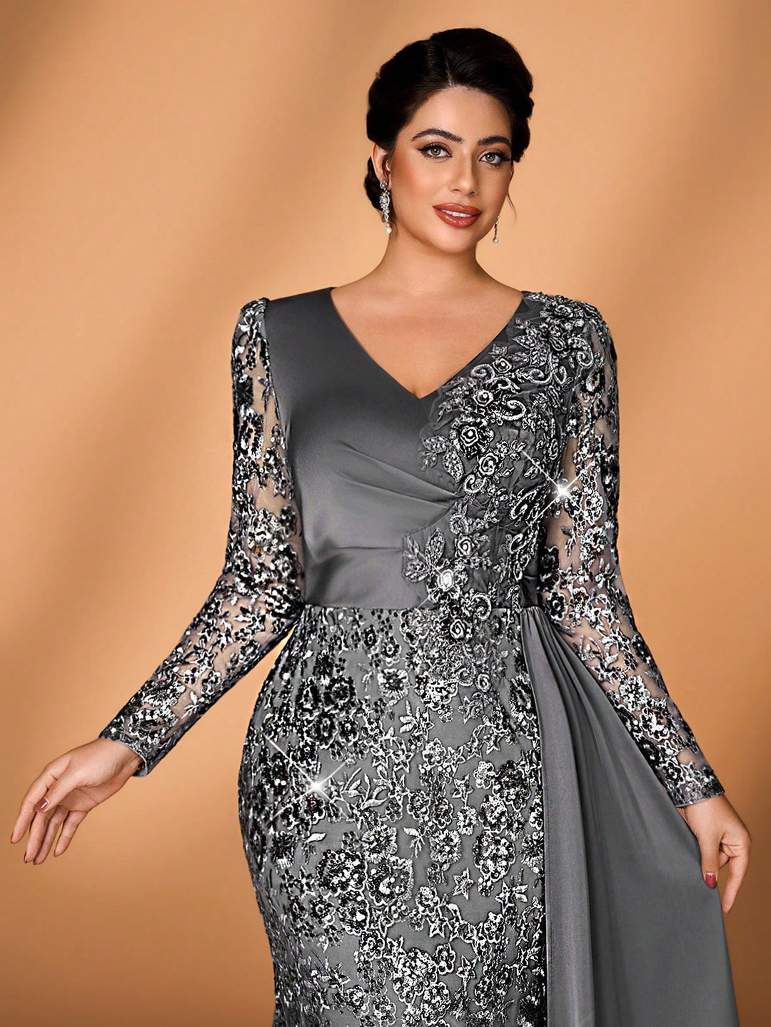Rochie SHEIN, gri