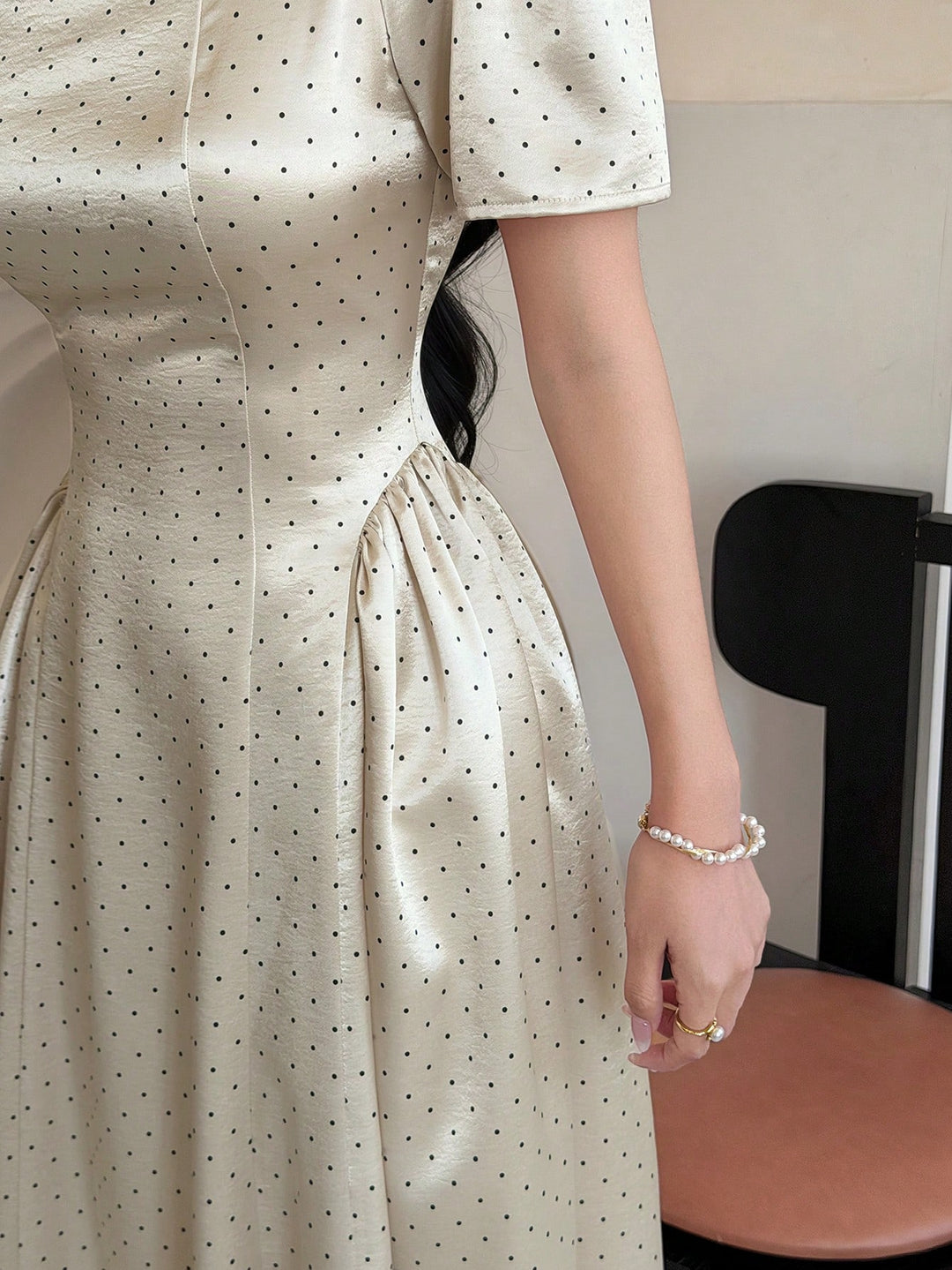Rochie midi SHEIN, portocaliu