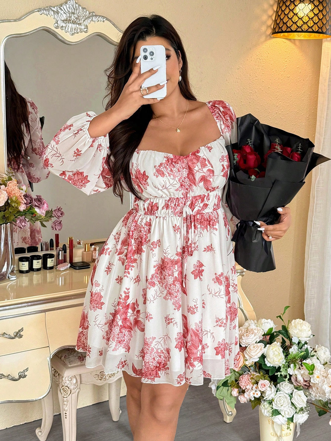 Rochie mini SHEIN, mix culori