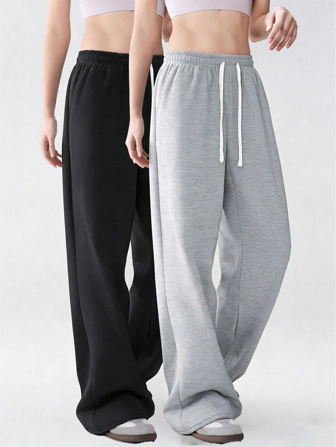 Pantaloni SHEIN, gri