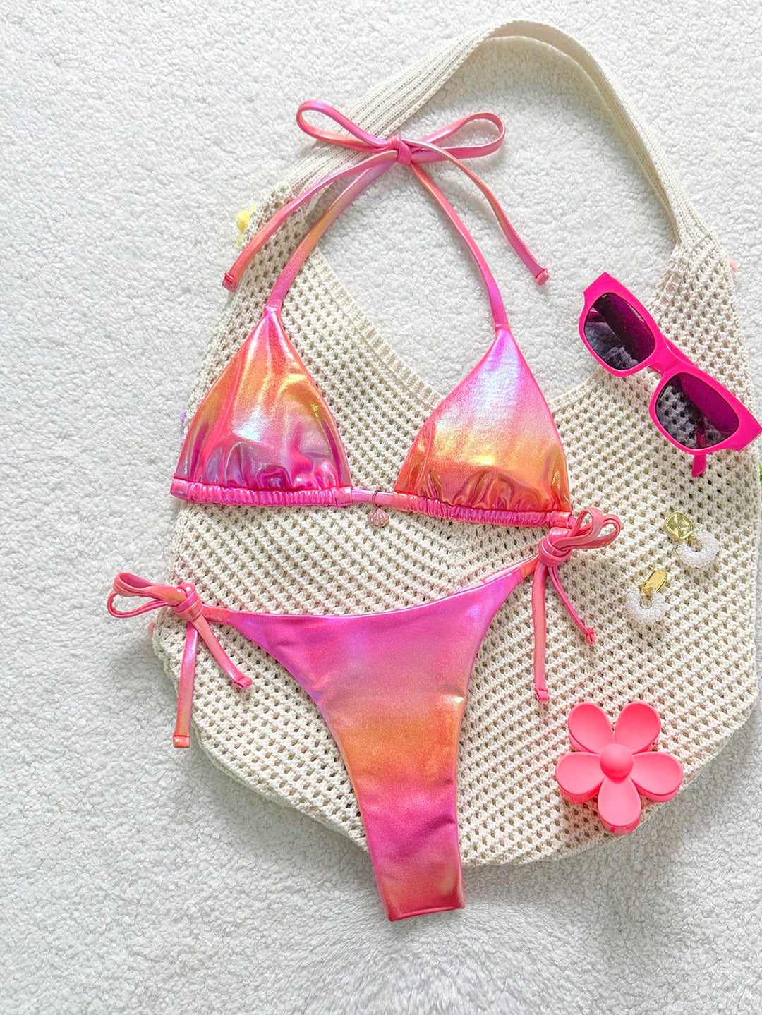 Set bikini SHEIN, mix culori