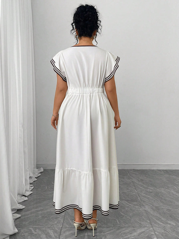Rochie midi SHEIN, alb