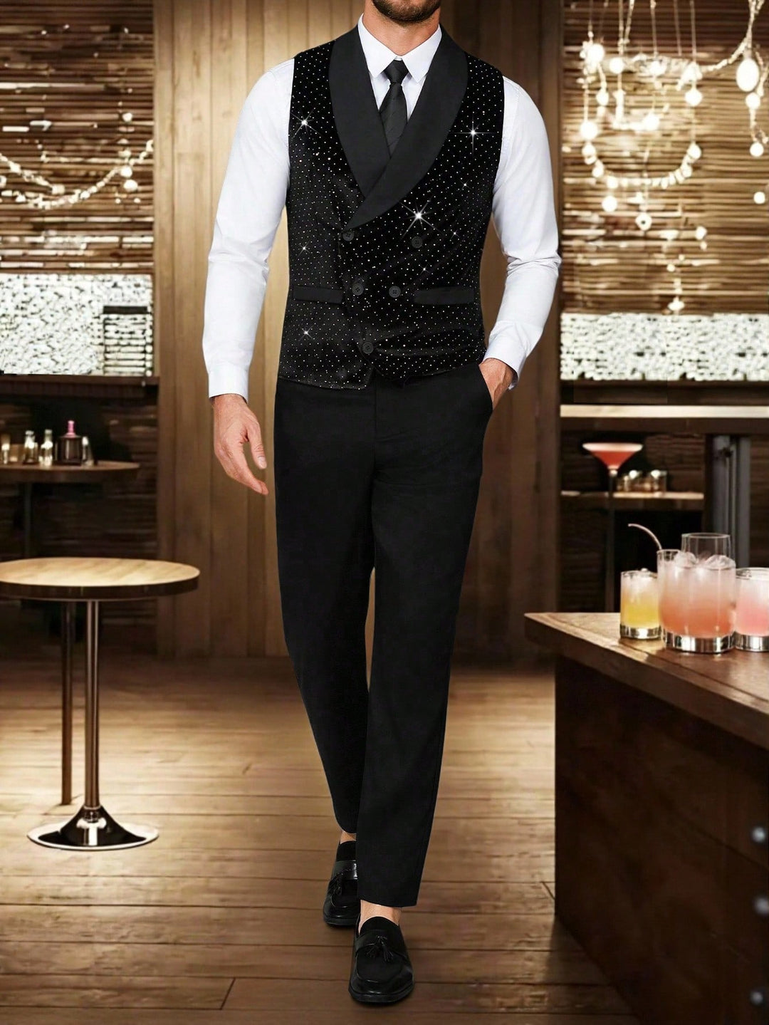 Costum SHEIN, negru