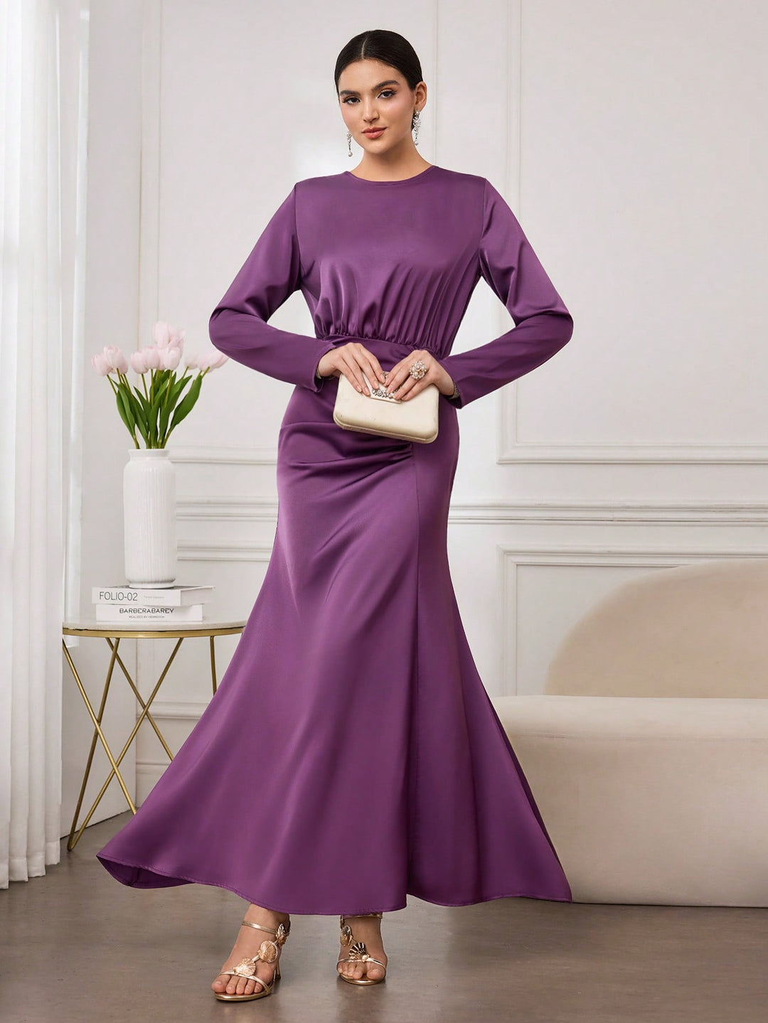 Rochie maxi SHEIN, mov