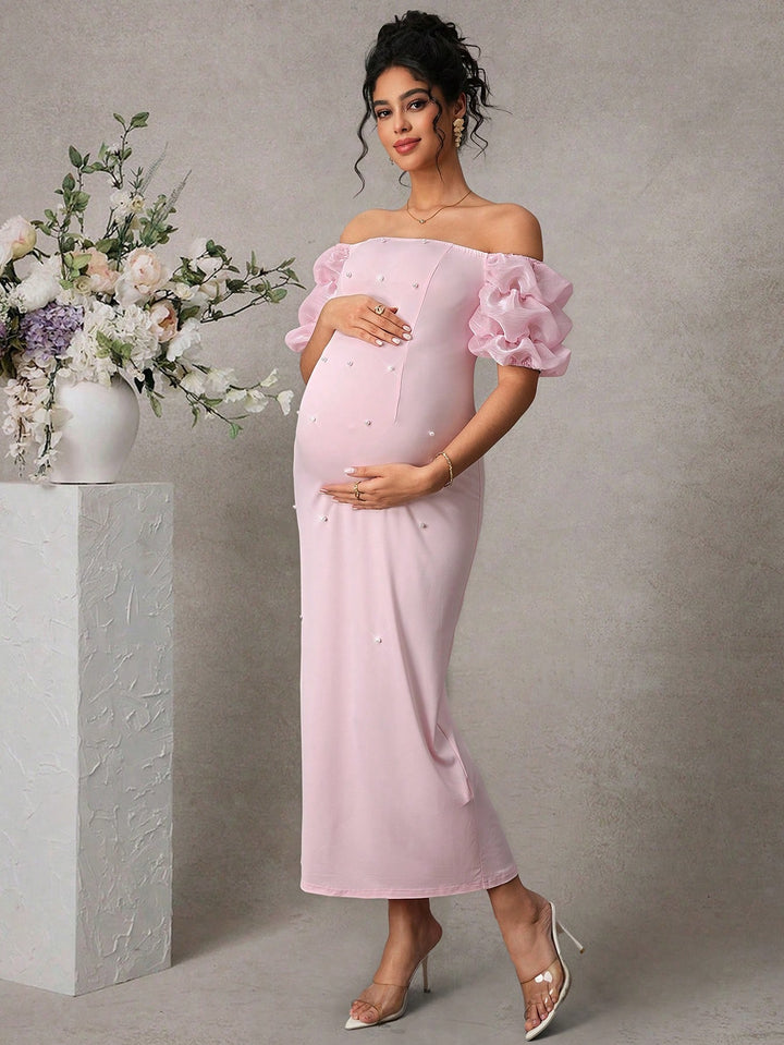 Rochie midi SHEIN, roz