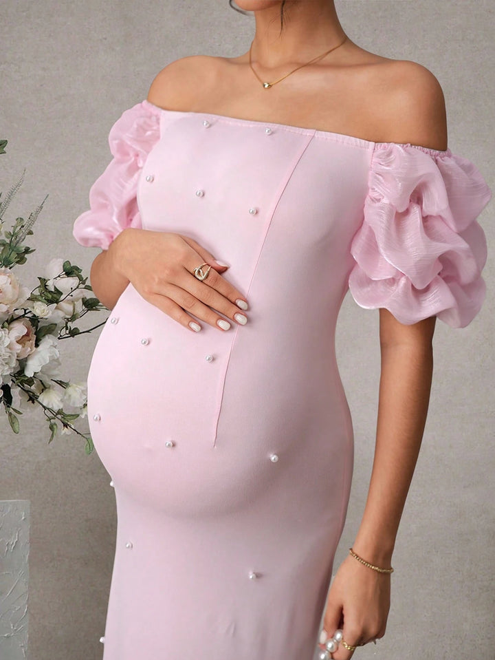 Rochie midi SHEIN, roz