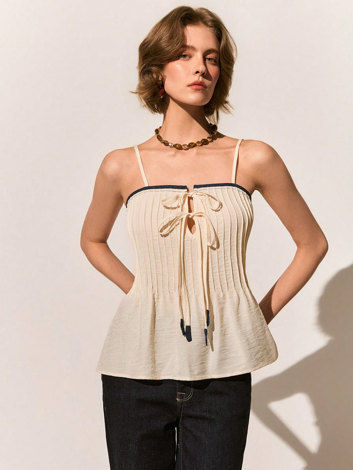Top SHEIN, portocaliu