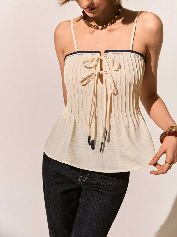 Top SHEIN, portocaliu