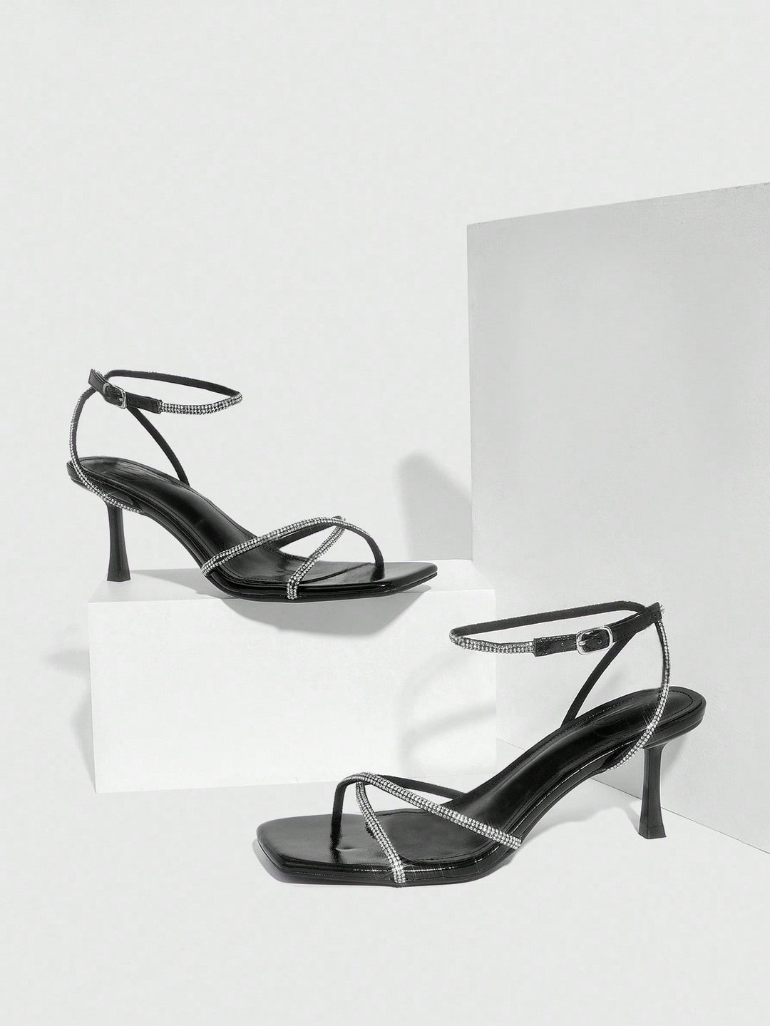 Sandale SHEIN, negru