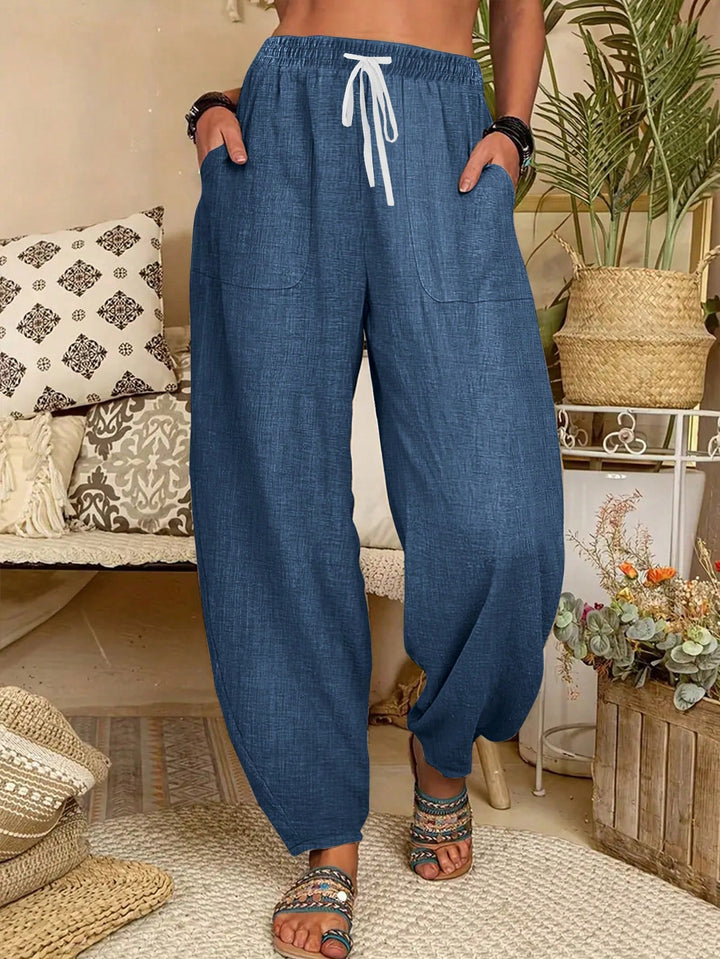 Pantaloni SHEIN, albastru