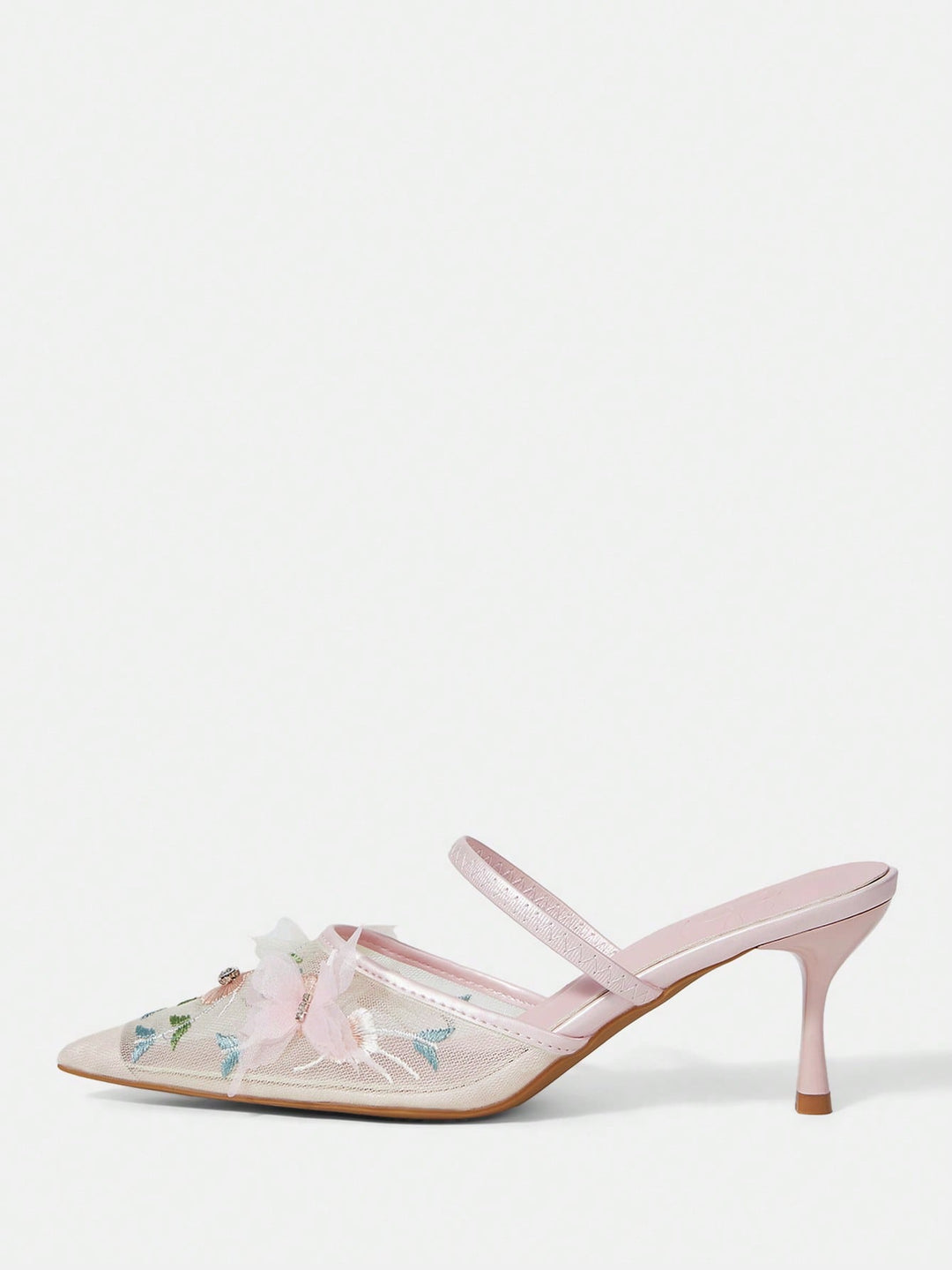 Pantofi cu toc SHEIN, roz