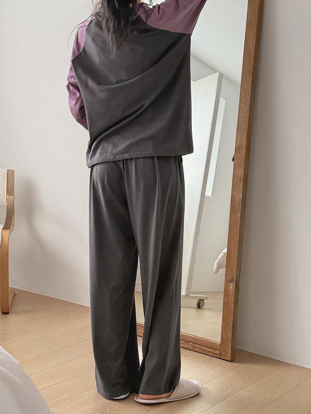 Set pijamale SHEIN, gri