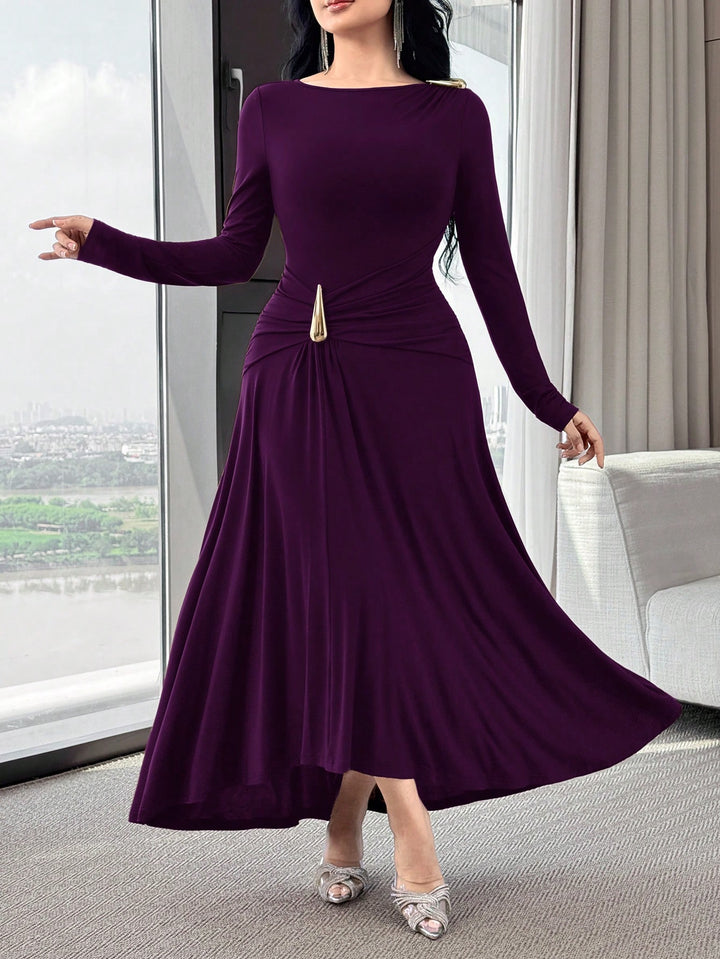 Rochie midi SHEIN, mov