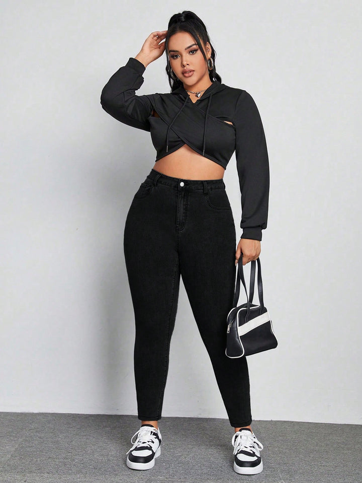 Jeans SHEIN, negru