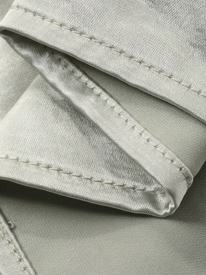 Compleu pijamale SHEIN, verde