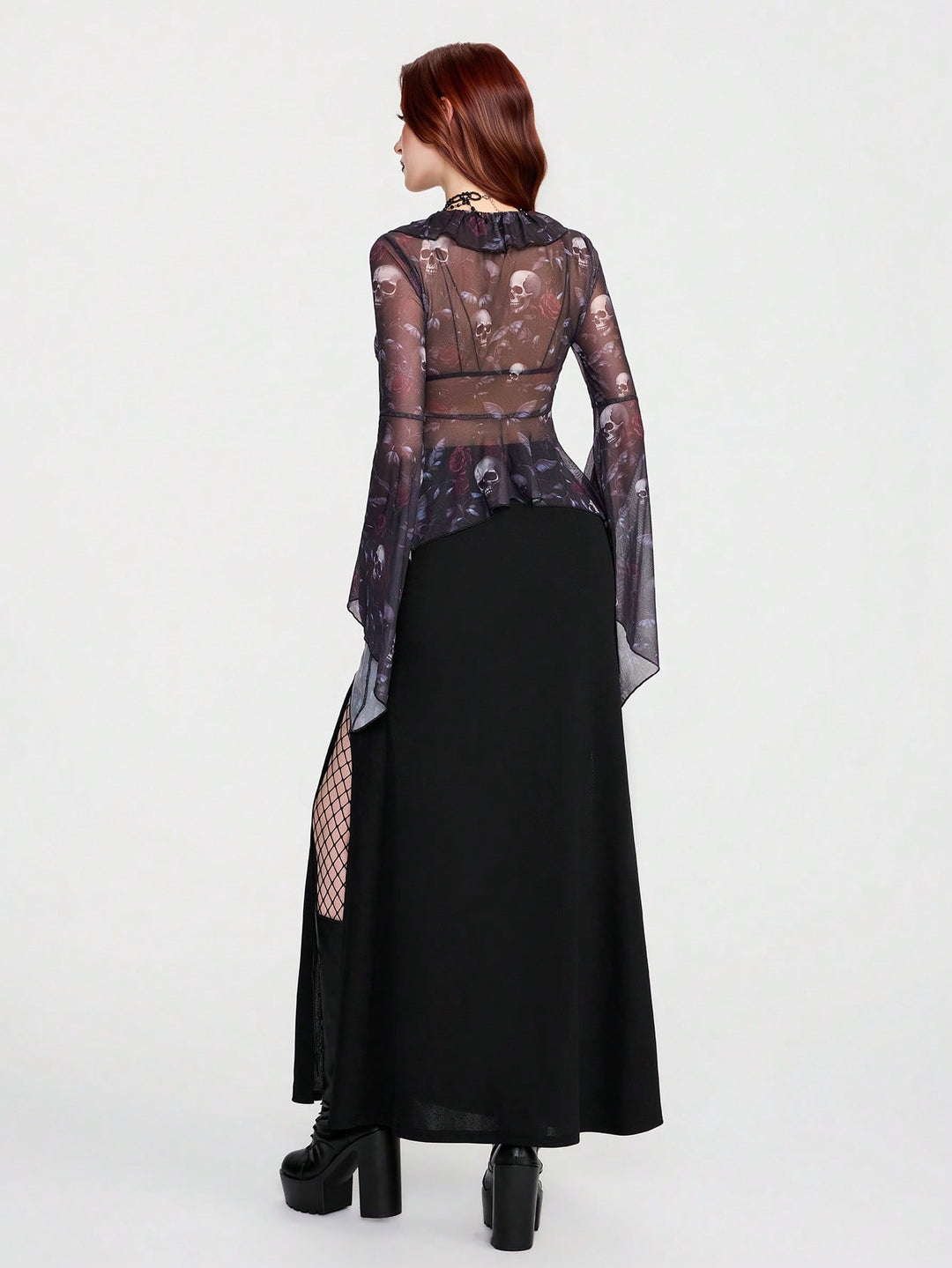 Top SHEIN, negru