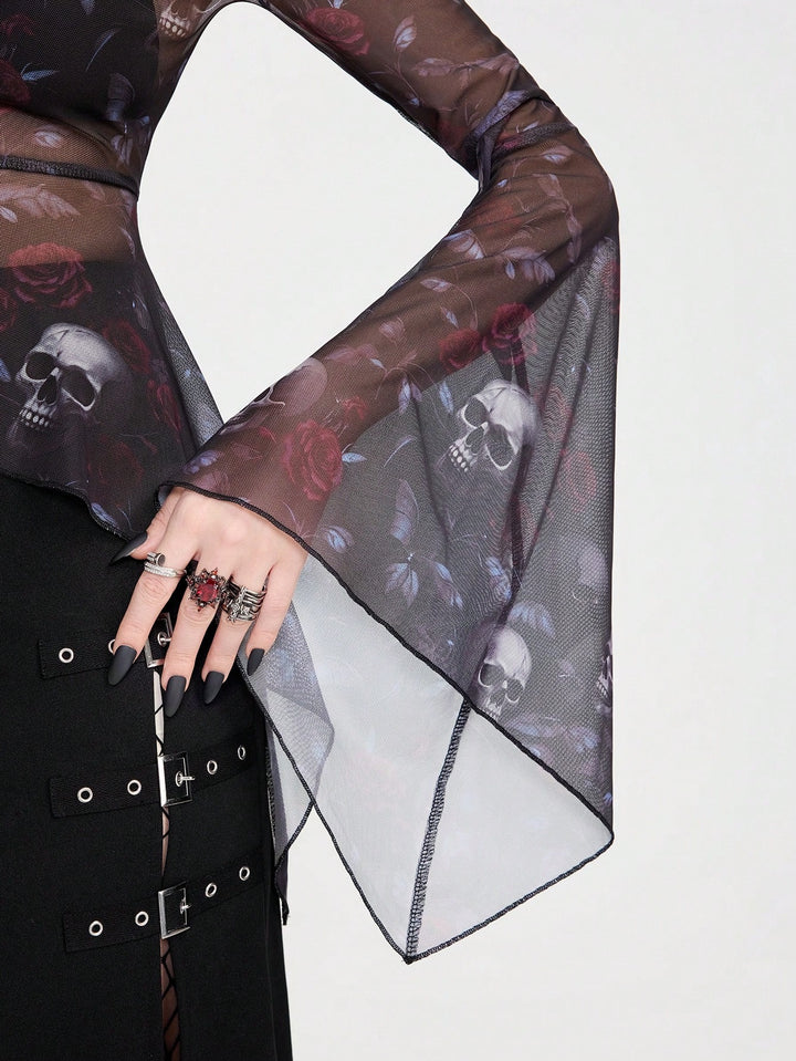 Top SHEIN, negru