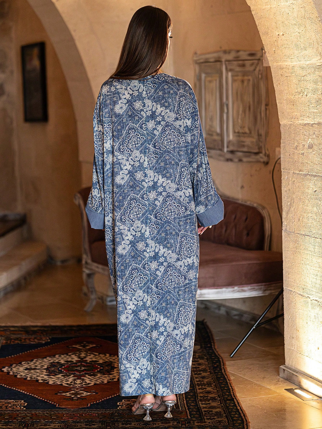 Rochie maxi SHEIN, mix culori