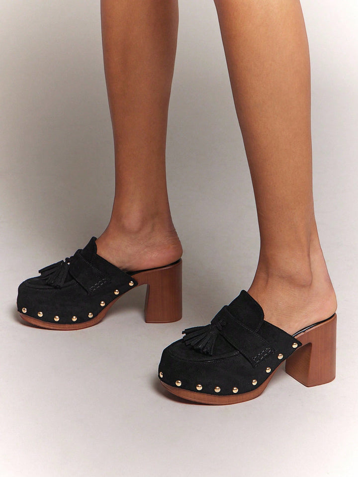 Sandale SHEIN, negru