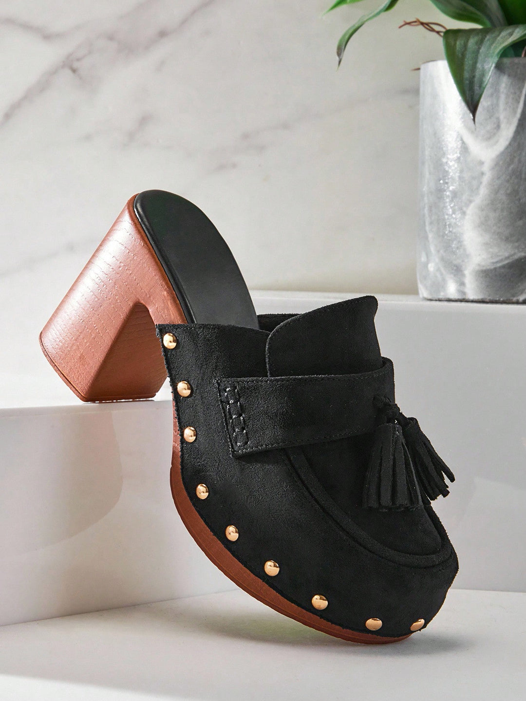 Sandale SHEIN, negru