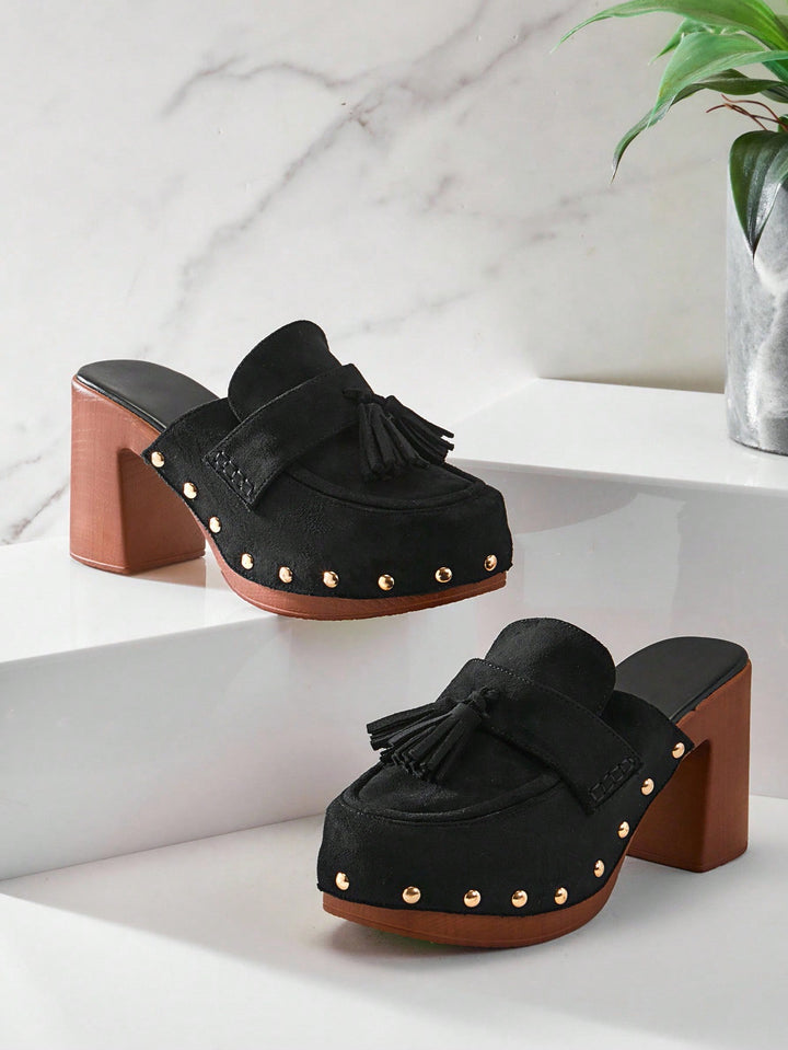 Sandale SHEIN, negru