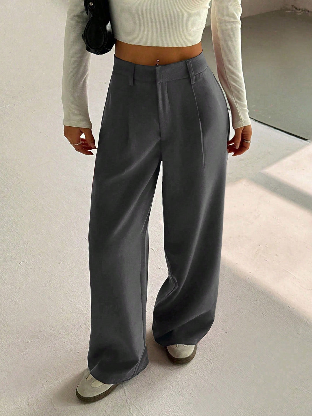 Pantaloni SHEIN, gri
