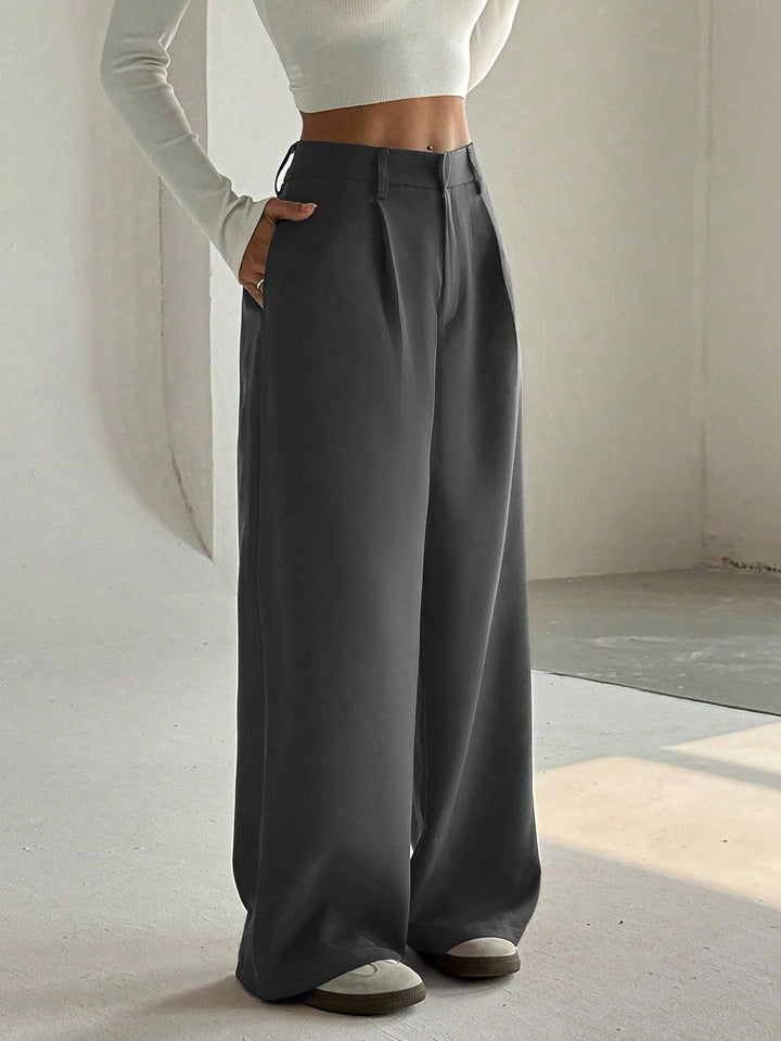 Pantaloni SHEIN, gri