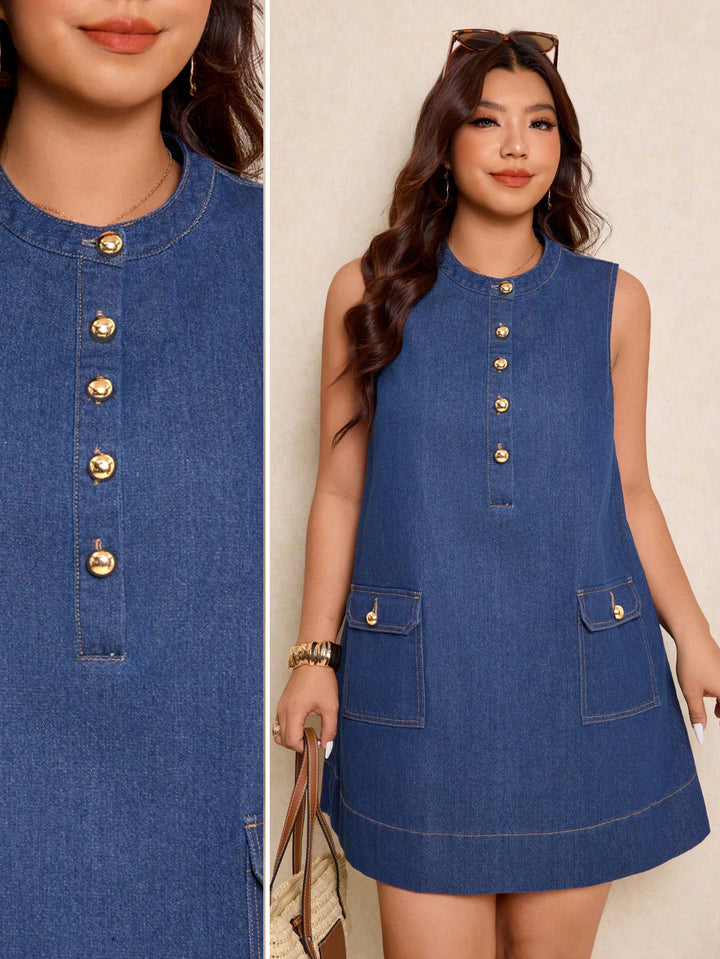Rochie de blugi SHEIN, albastru