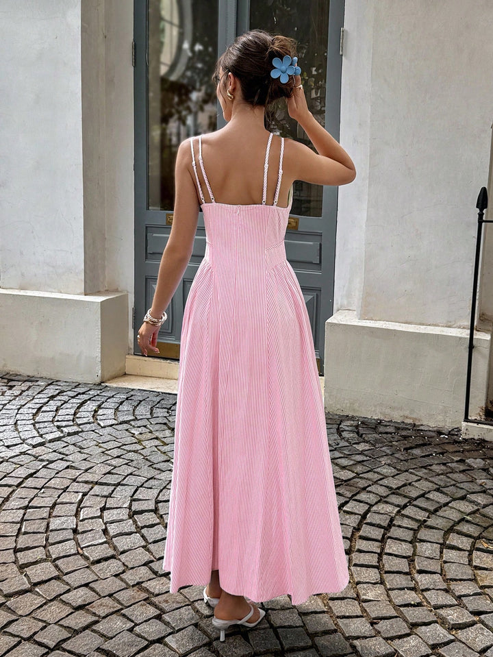 Rochie maxi SHEIN, roz