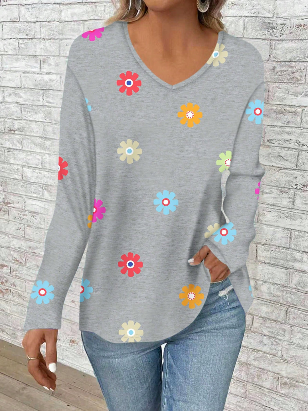 Tricou SHEIN, gri