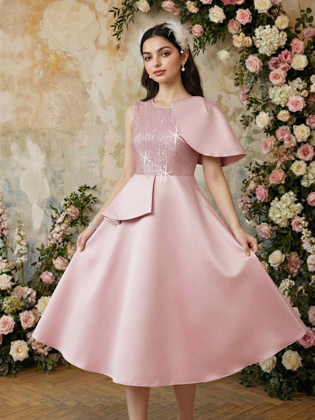 Rochie SHEIN, roz