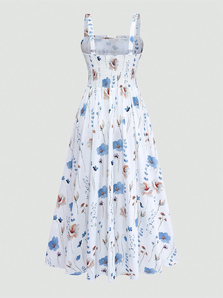 Rochie maxi SHEIN, alb