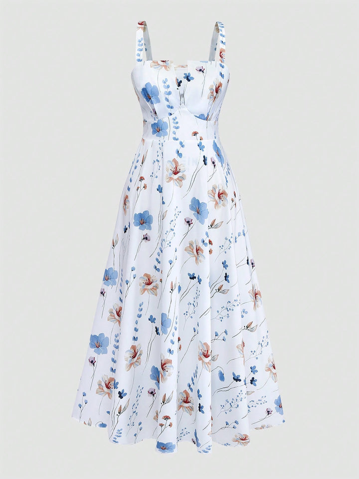 Rochie maxi SHEIN, alb