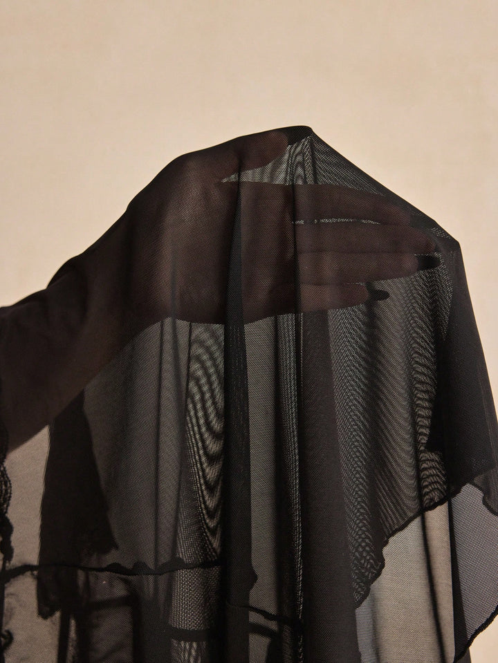 Rochie de noapte  SHEIN, negru