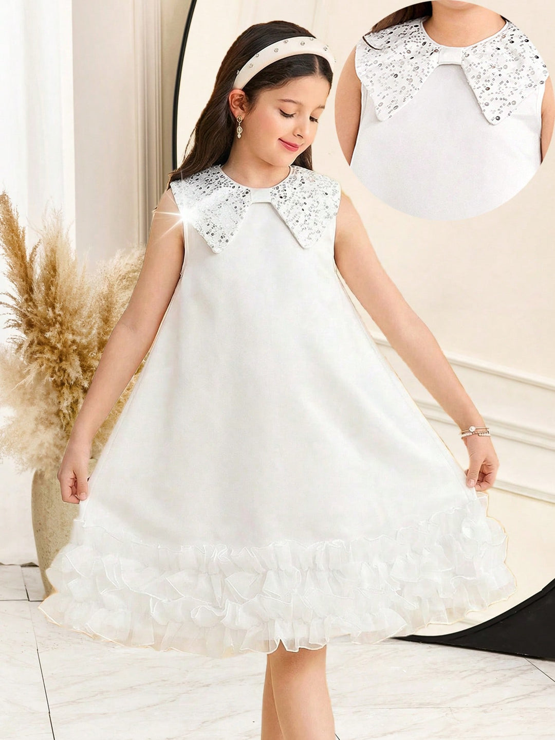 Rochie SHEIN, alb