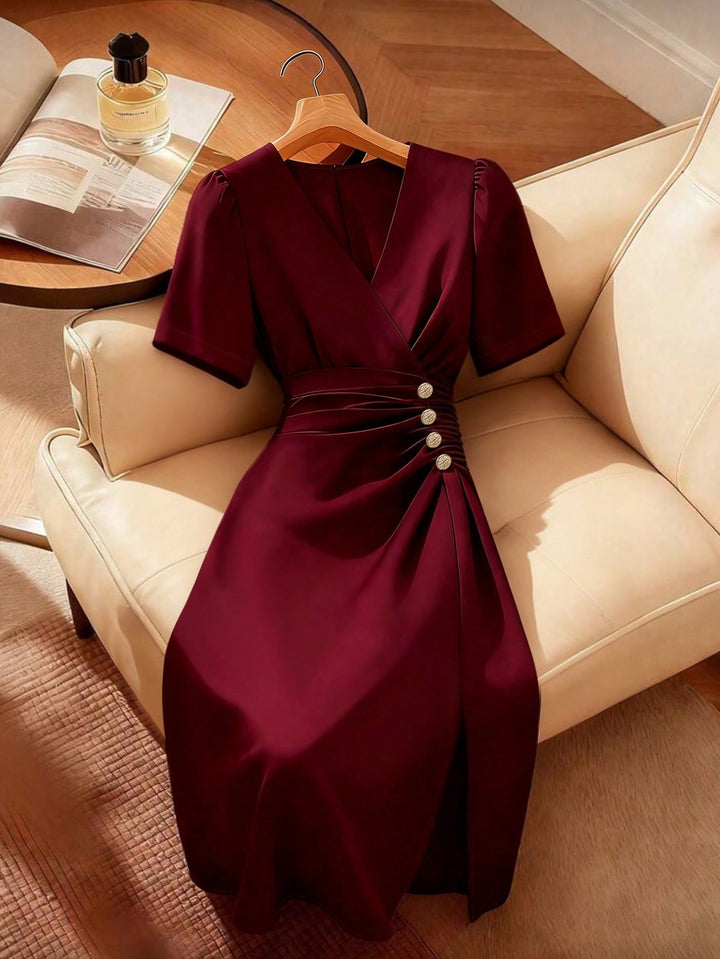 Rochie maxi SHEIN, roșu