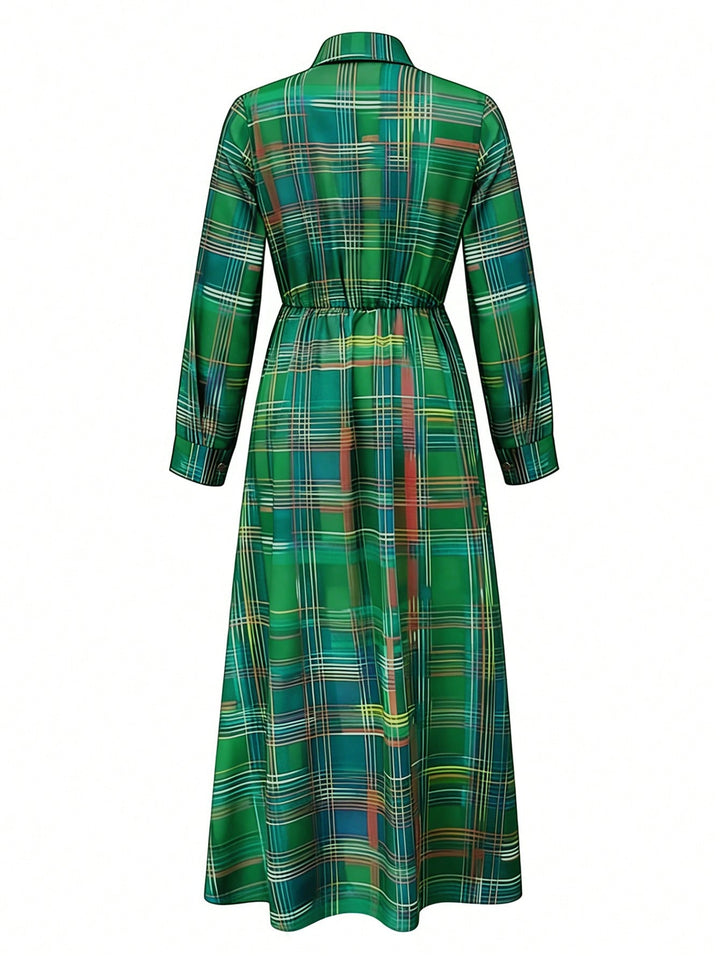 Rochie maxi SHEIN, verde