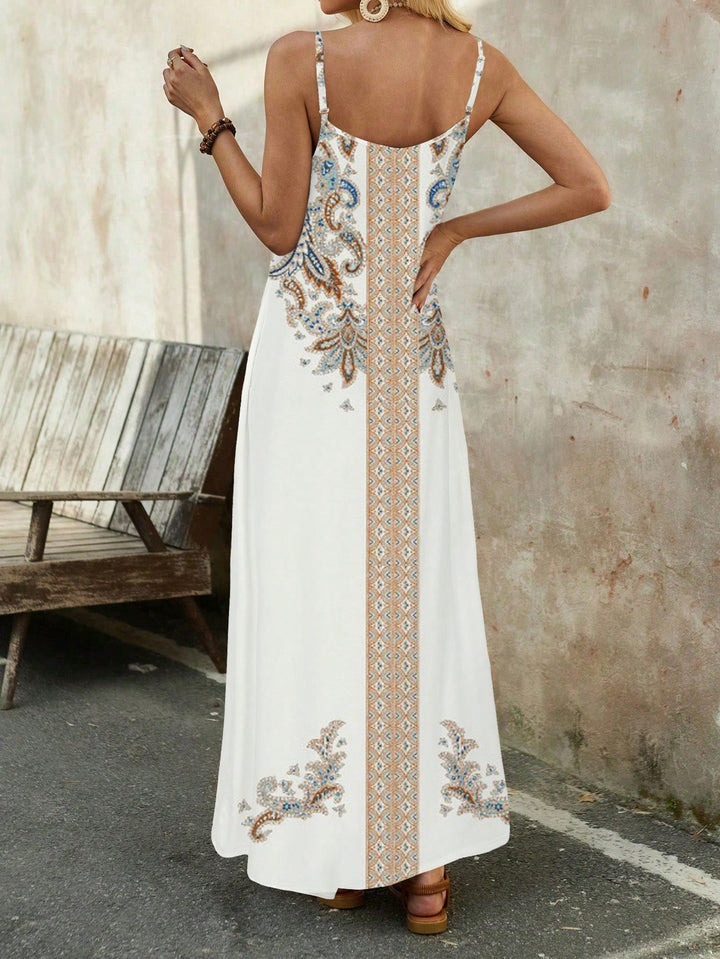 Rochie maxi SHEIN, mix culori