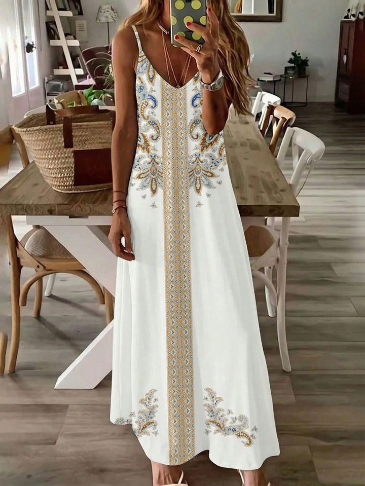 Rochie maxi SHEIN, mix culori