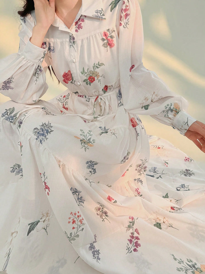 Rochie midi SHEIN, bej
