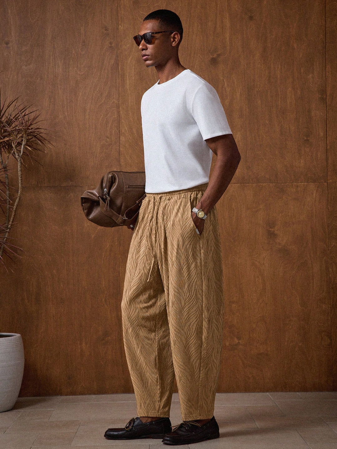 SHEIN nadrág, khaki